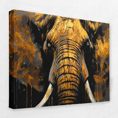 Jungle God - Animals Canvas Wall Art