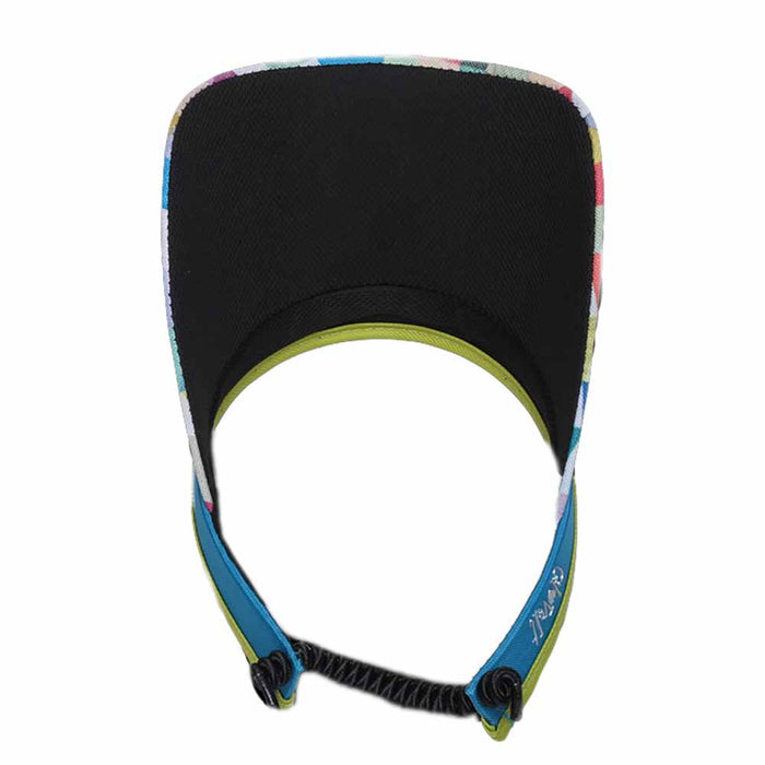 Kaleidoscope Golf Sun Visor with Coil Lace - GloveIt Visor Cap GloveIt