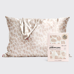 KITSCH Satin Pillowcase Standard in Leopard