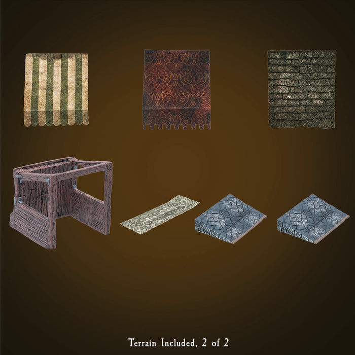 Large Treasure Chest - Lowtown Dressing (Painted)