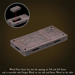 Large Treasure Chest - Wood Core (Painted)