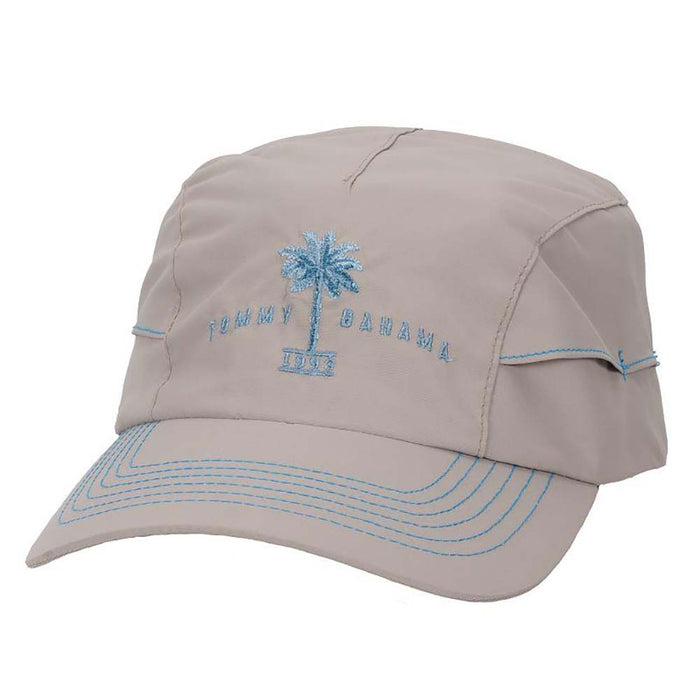 Lightweight HyperKewl® Soaker Cap with Palm Tree - Tommy Bahama Hats Cap Tommy Bahama Hats TBC23-KAKI Khaki