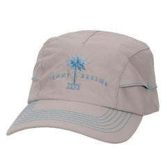 Lightweight HyperKewl® Soaker Cap with Palm Tree - Tommy Bahama Hats Cap Tommy Bahama Hats TBC23-KAKI Khaki
