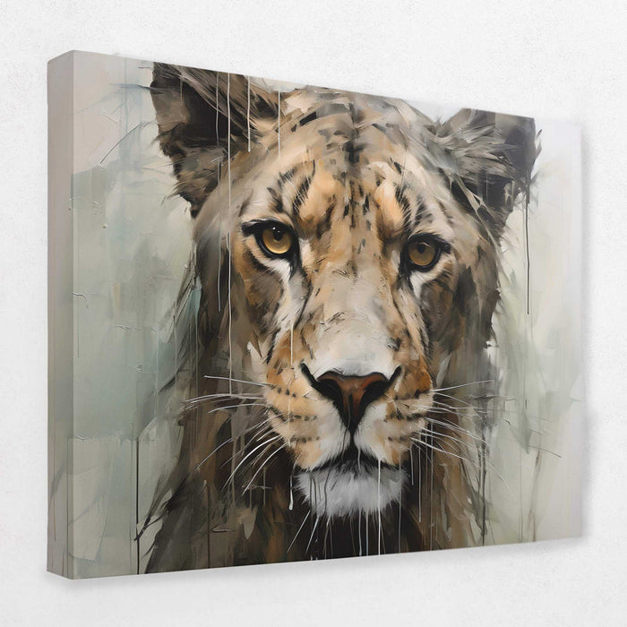Lioness Heart - Luxury Wall Art