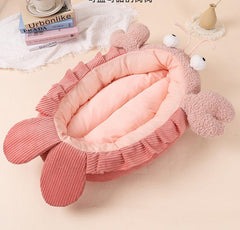 Gadget Gerbil Lobster Shaped Cat Bed