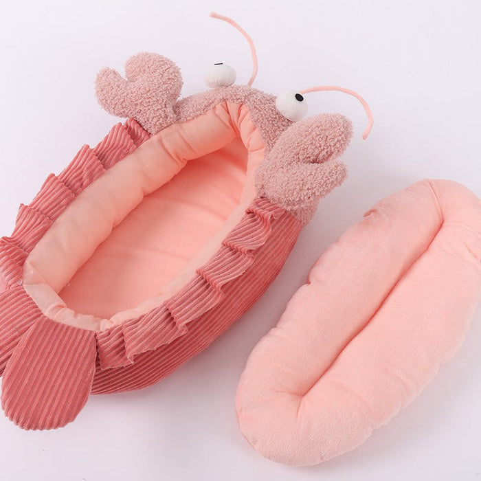 Gadget Gerbil Lobster Shaped Cat Bed