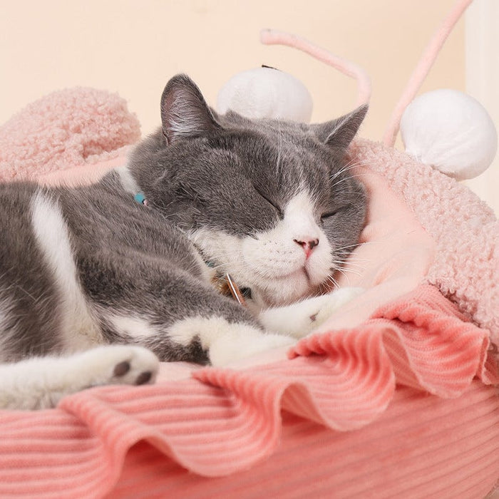 Gadget Gerbil Lobster Shaped Cat Bed