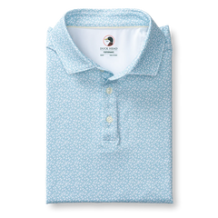 Long Drive Perf Polo Eldred (Sky Blue)