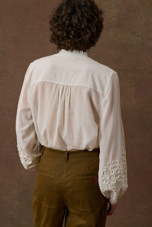 Louise Misha Alicia Blouse in Off White