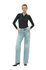 Low Rise Jeans  (Light Blue)