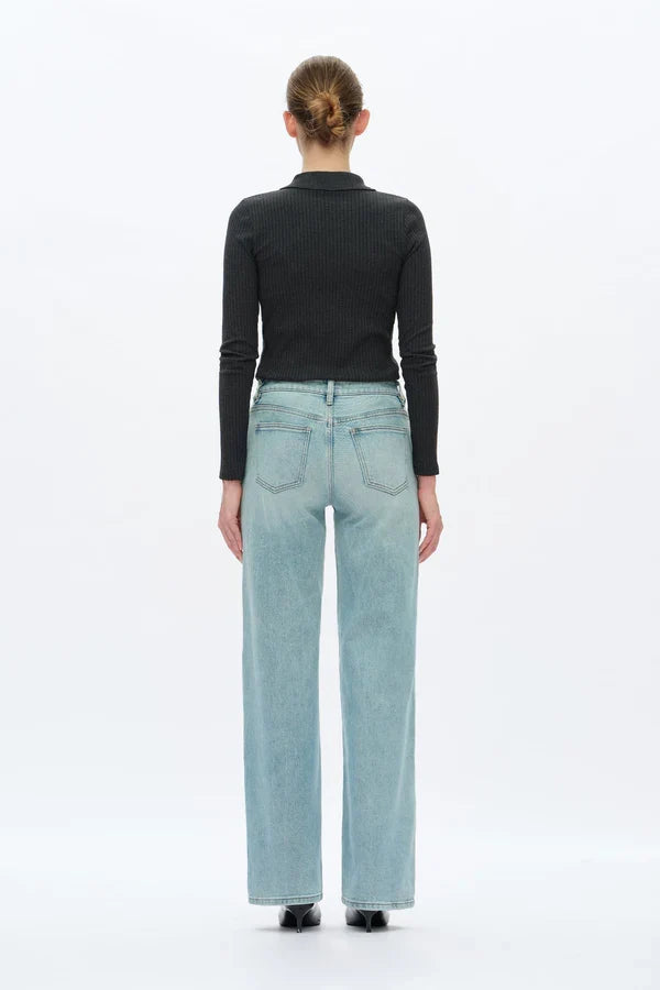 Low Rise Jeans  (Light Blue)