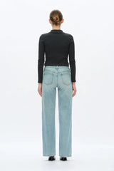 Low Rise Jeans  (Light Blue)