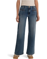 Maya High Rise Wide Leg Patch Pkts (Affection)