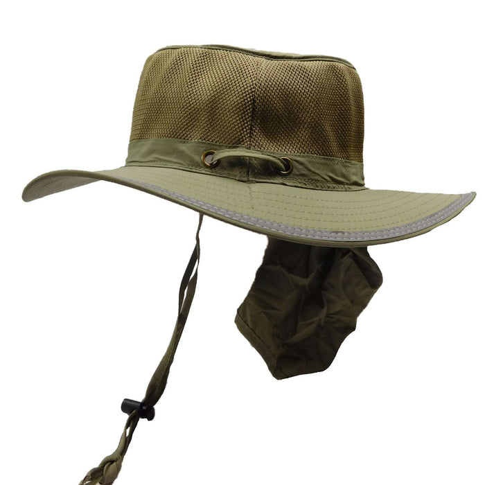 Mesh Crown Microfiber Boonie by Milani Bucket Hat Milani Hats