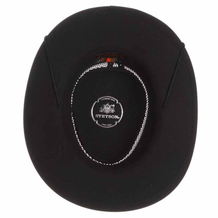 Mesh Outback Hat for Men up to XXL, Black - Stetson and Scala Hats Safari Hat Stetson Hats