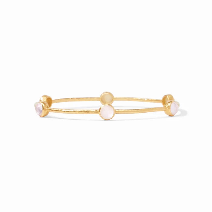 Milano Luxe Bangle (Iridescent Rose)