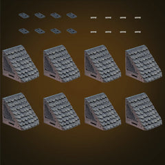 Modular Roof - Straight Roof - Dark (Unpainted)