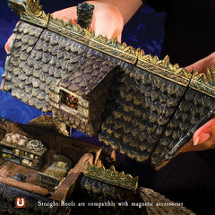 Modular Roof - Straight Roof - Dark (Unpainted)