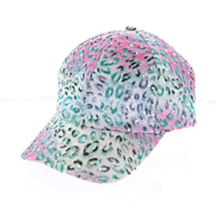 Multi Tone Glitter Baseball Cap - Available in 5 Colors Cap Something Special Hat HTC585TQ Turquoise