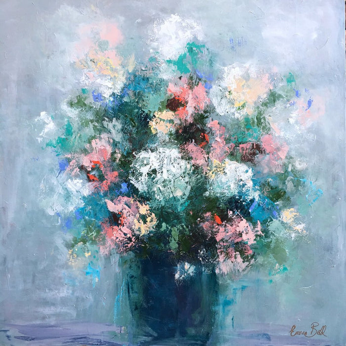 Muted Blue Bouquet