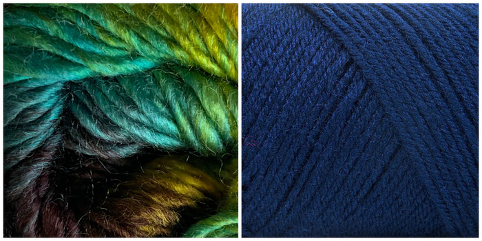 NAVY + TREASURE - Embossed Phoenix Scarf KIT