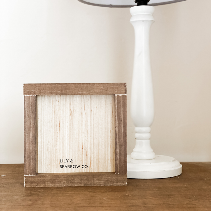 Nice Butt: White / 7x7"
