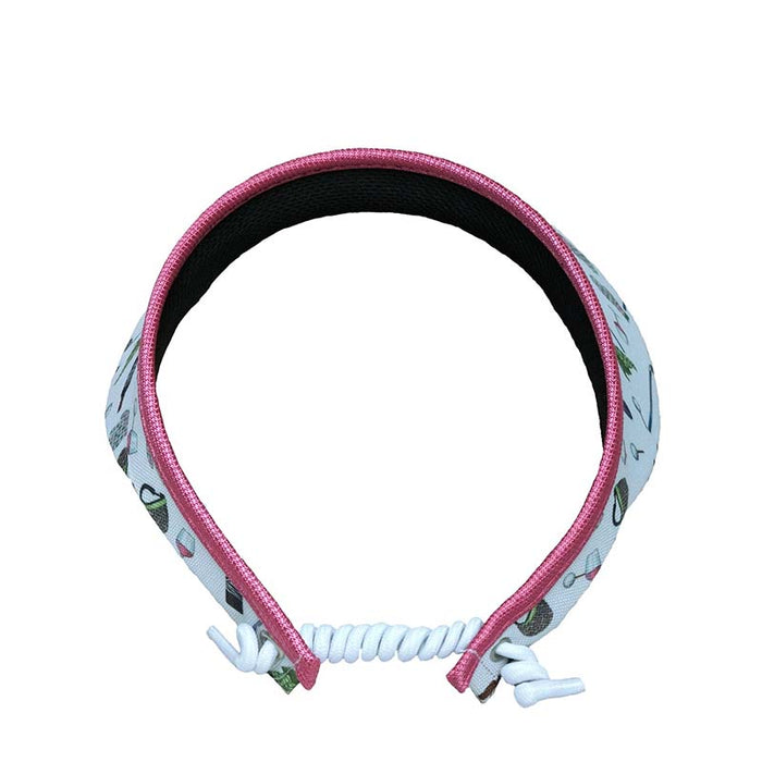 Nine and Wine Golf Sun Visor with Coil Lace by GloveIt Visor Cap GloveIt