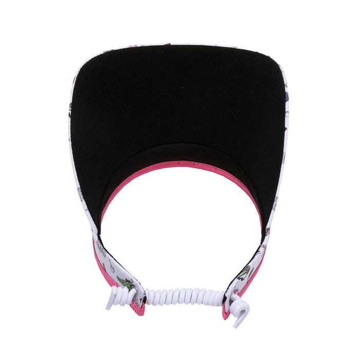 Nine and Wine Golf Sun Visor with Coil Lace by GloveIt Visor Cap GloveIt
