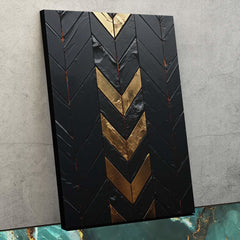 Obsidian Gold - Luxury Wall Art