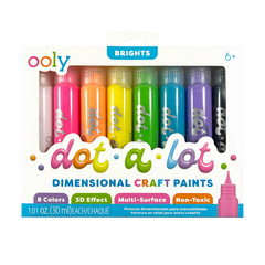 OOLY Dot-A-Lot Dimensional Craft Paint - Bright