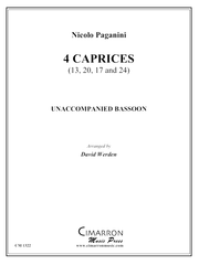 Paganini - Four Caprices - Bassoon solo