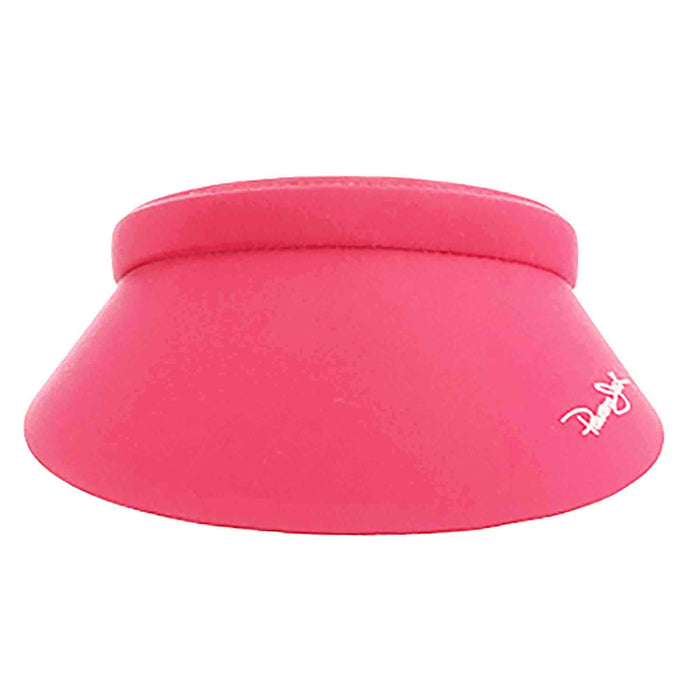 Panama Jack Signature Clip-On Sun Visor, 4" Peak Visor Cap Panama Jack Hats