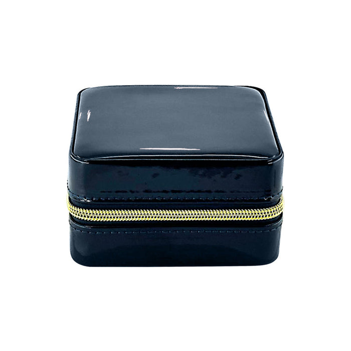 Pearl Travel Jewelry Case (Navy)