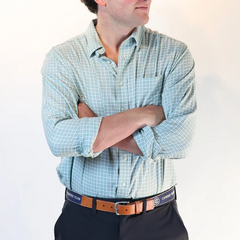 Performance Button Down (Green)