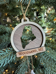 Personalized Hometown Ornament