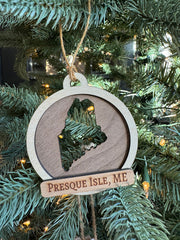 Personalized Hometown Ornament