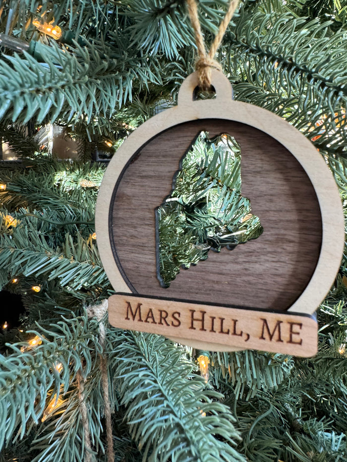 Personalized Hometown Ornament