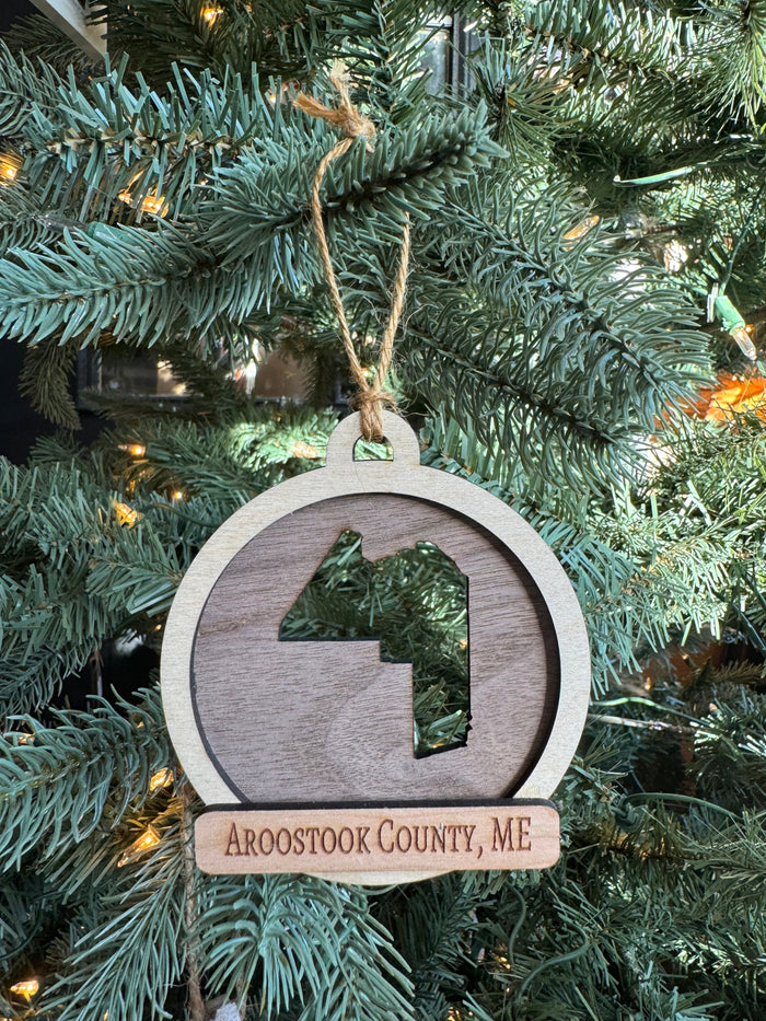 Personalized Hometown Ornament
