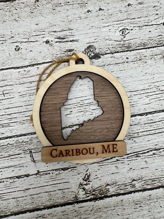 Personalized Hometown Ornament