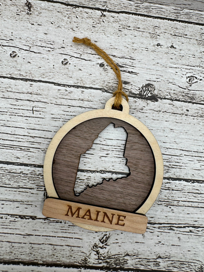 Personalized Hometown Ornament