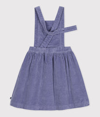 Petit Bateau Corduroy Jumper in Purple