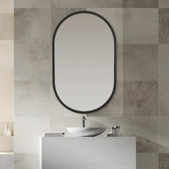 Pill Shape Wall Mirror