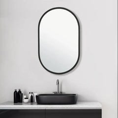 Pill Shape Wall Mirror