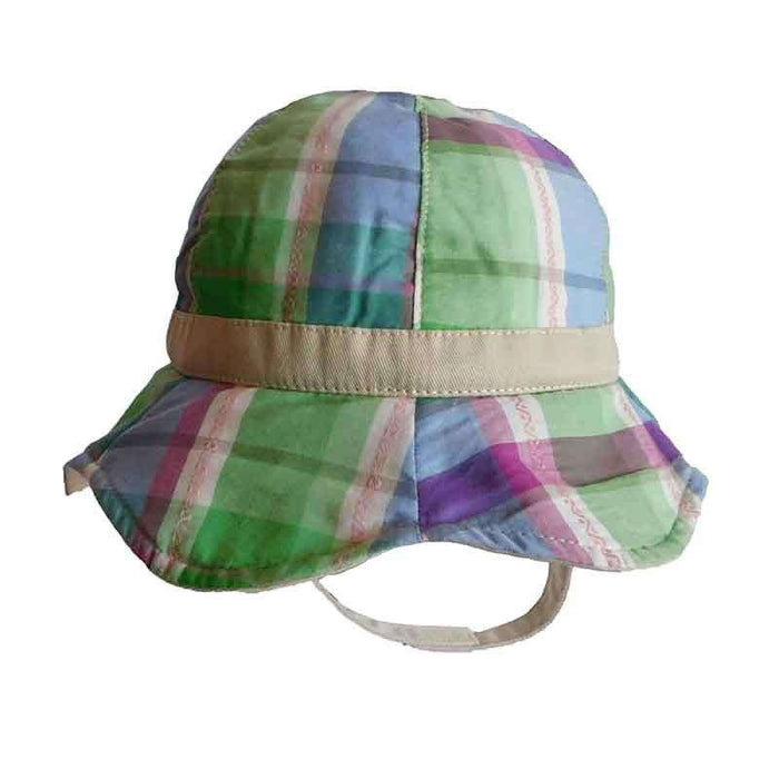 Plaid Cotton Sun Hat for Girls - Scala Hats for Kids Cloche Scala Hats
