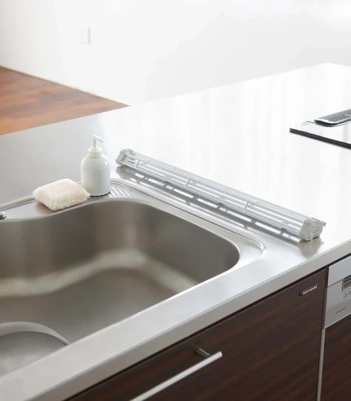 Plate Over the Sink Folding Drying Rack, Large