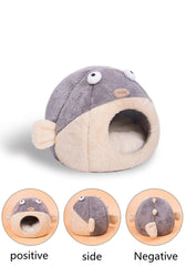 Gadget Gerbil Puffer Fish Shaped Cat Bed