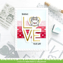 quilted heart border