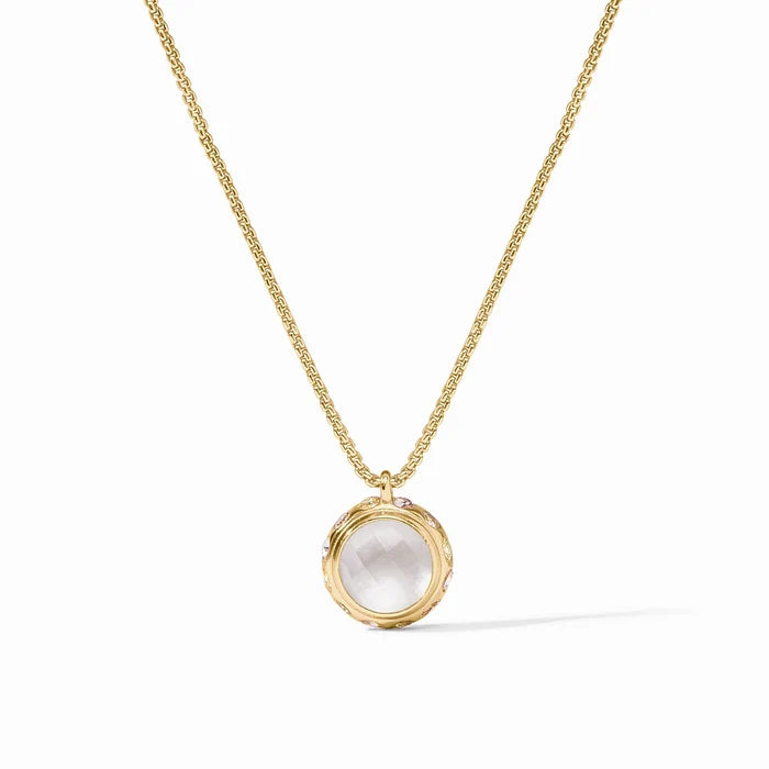 Rainbow Delicate Necklace (Iridescent Crystal Clear)
