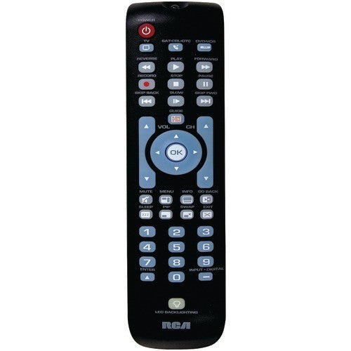 RCA Platinum Pro 3 Device Backlit Keys Universal Remote