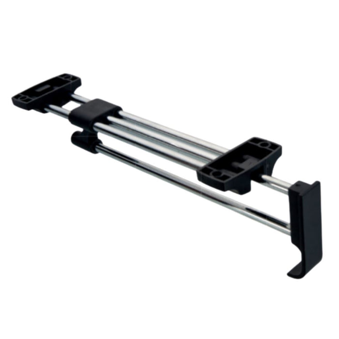 Retractable wardrobe hanger 9-13/16 inch - Chrome NTP